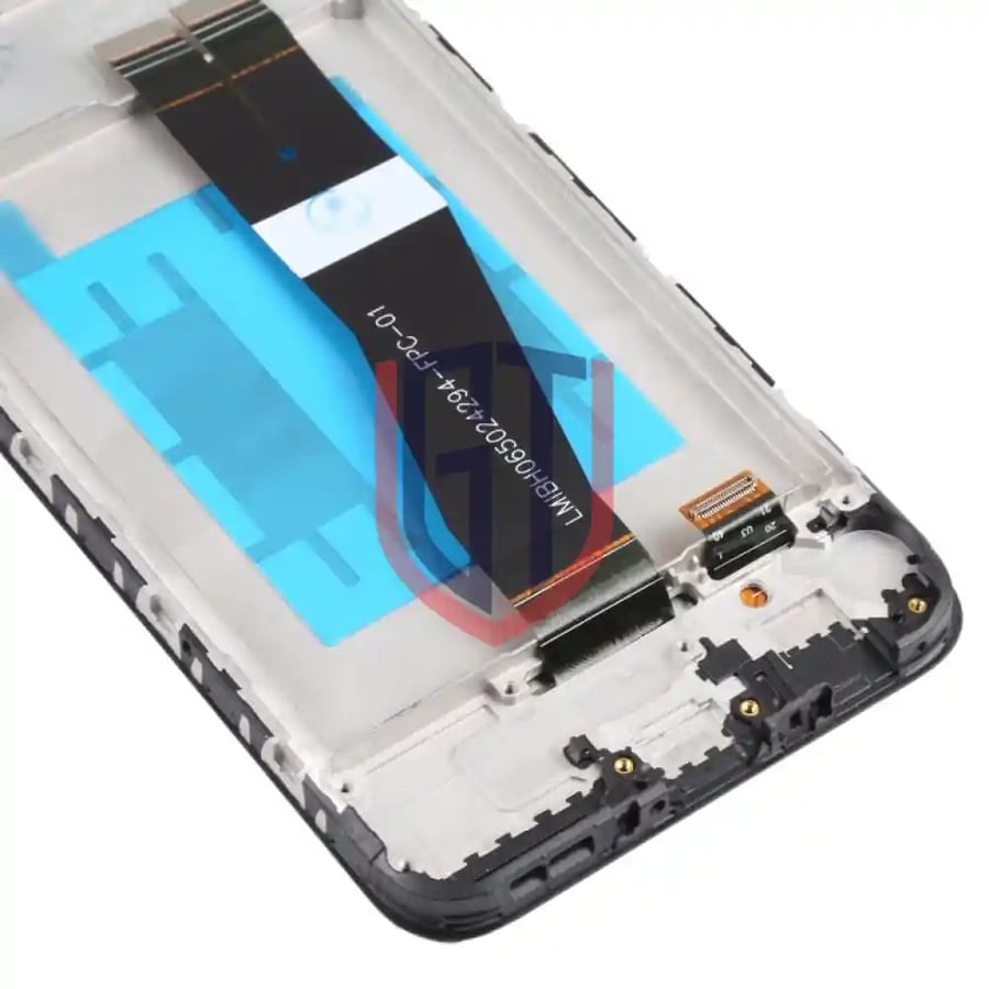 شاشة LCD لجهاز Samsung Galaxy M02s محول الأرقام الجمعية الكاملة مع الإطار (الولايات المتحدة)