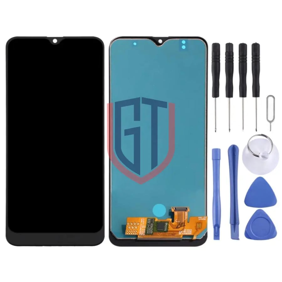 شاشة LCD incell لهاتف Galaxy A30S  (أسود)