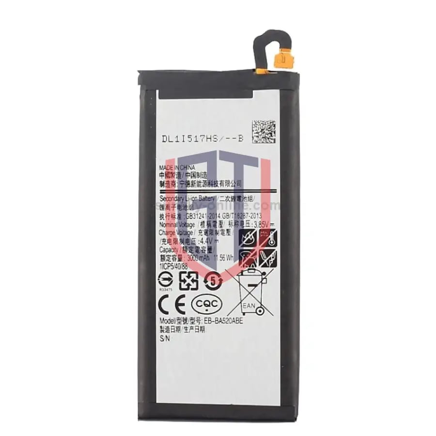 3000mAh Rechargeable Liion Battery EBBA520ABE for Samsung Galaxy A5 2017