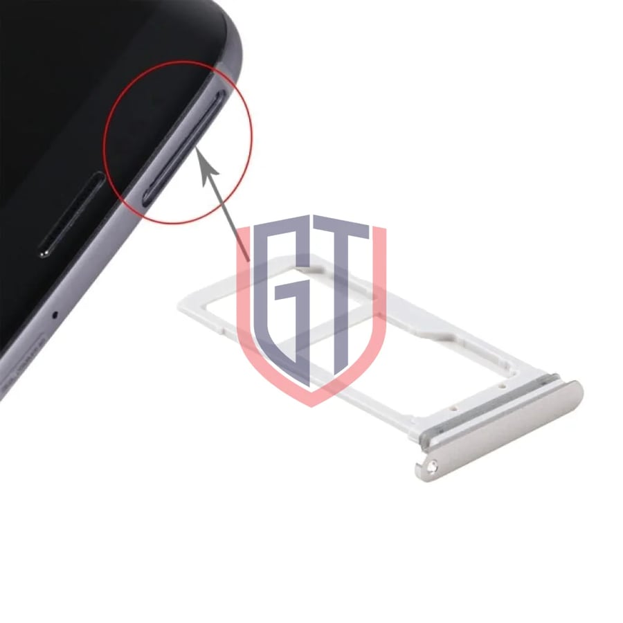 For Galaxy S7 / G930 Card Tray (1 x SIM Card Tray + 1x SD Card Tray) (Black)