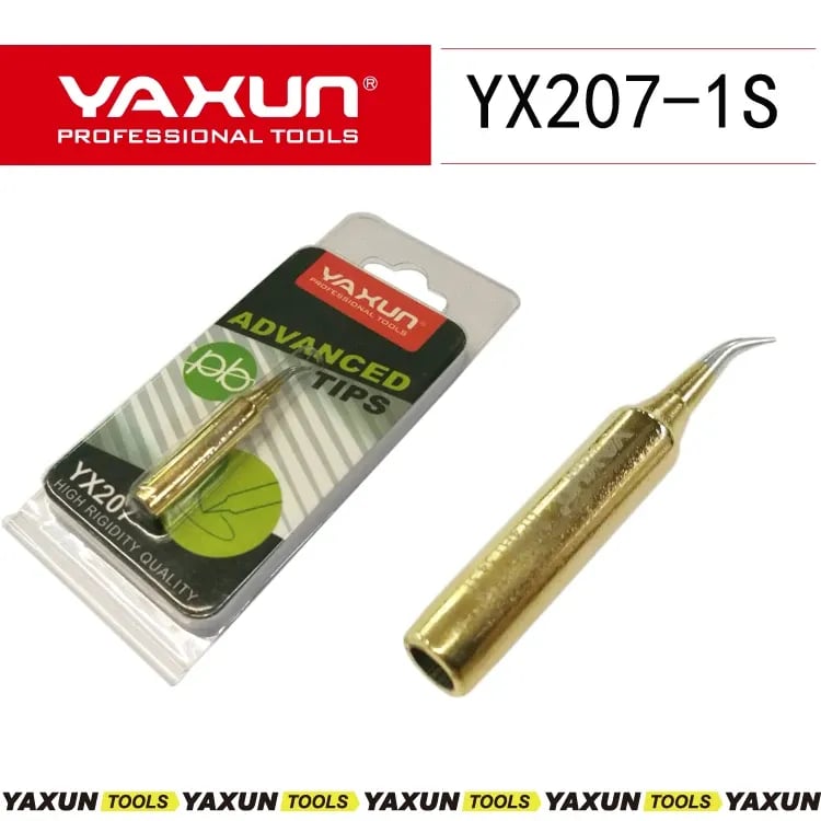 YAXUN YX-207 1S CURVED SOLDERING IRON TIP راس لحام