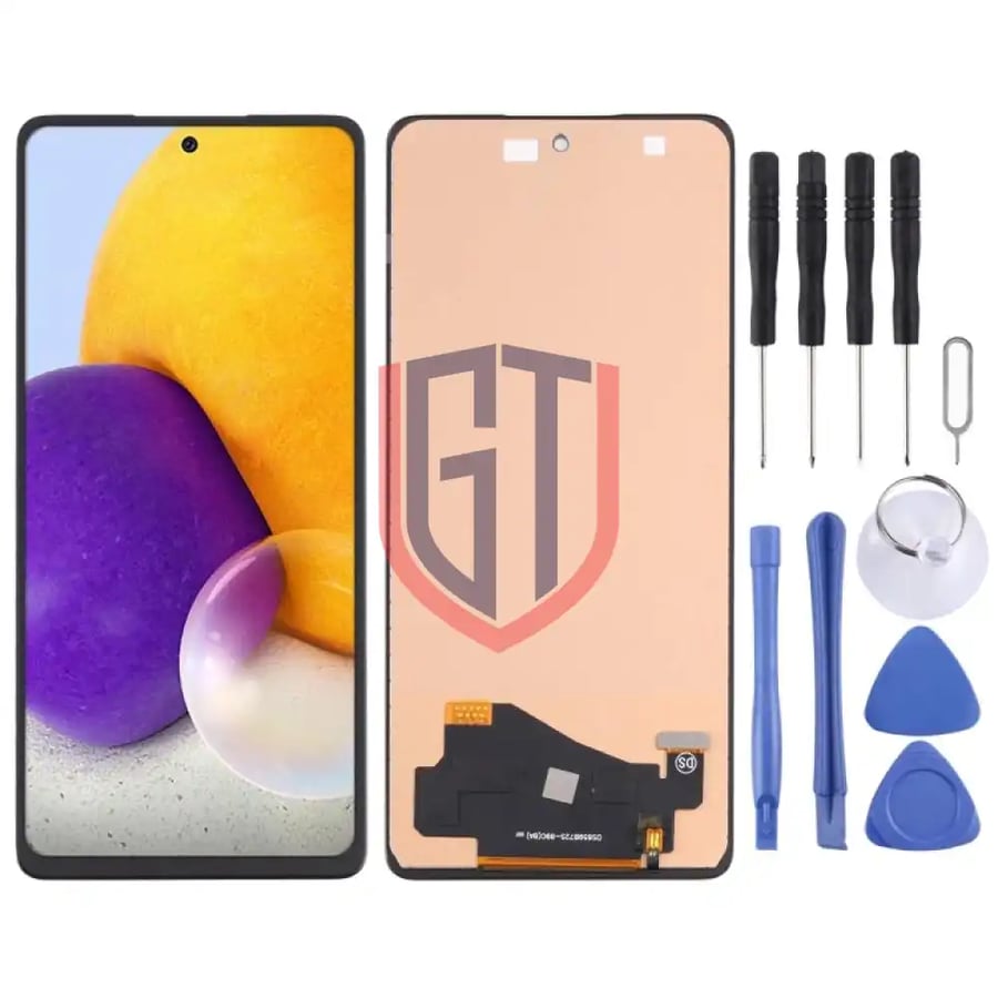 Incell LCD Screen For Samsung Galaxy A72 SMA725 Not Supporting Fingerprint Identification