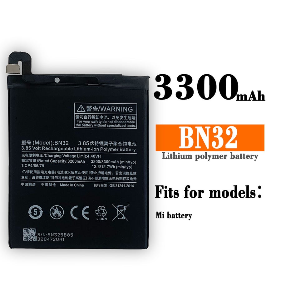 Mobile Battery For  MI BN32 Xiaomi Redmi 4 / Redmi 3