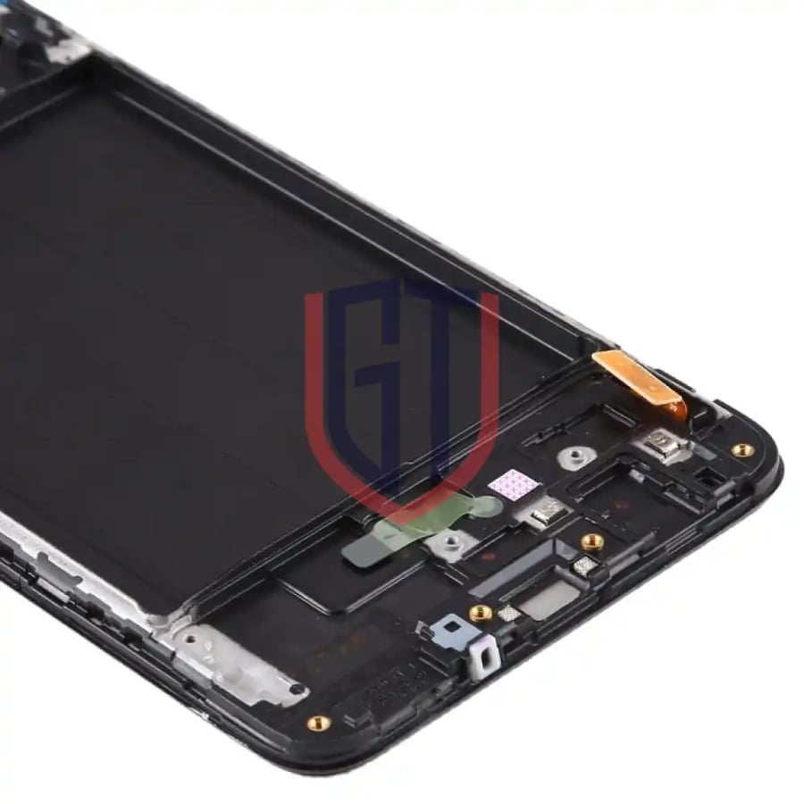 شاشة LCD OLED أصلية لهاتف Galaxy A70 مع إطار