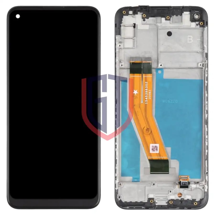 شاشة LCD لجهاز Samsung Galaxy M11 محول الأرقام الجمعية الكاملة مع الإطار (الولايات المتحدة)