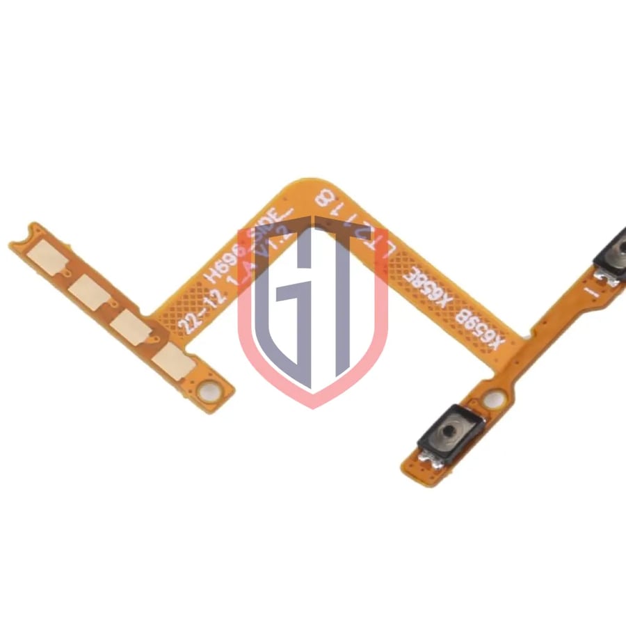 For Infinix Hot 10i X659B OEM Power Button & Volume Button Flex Cable