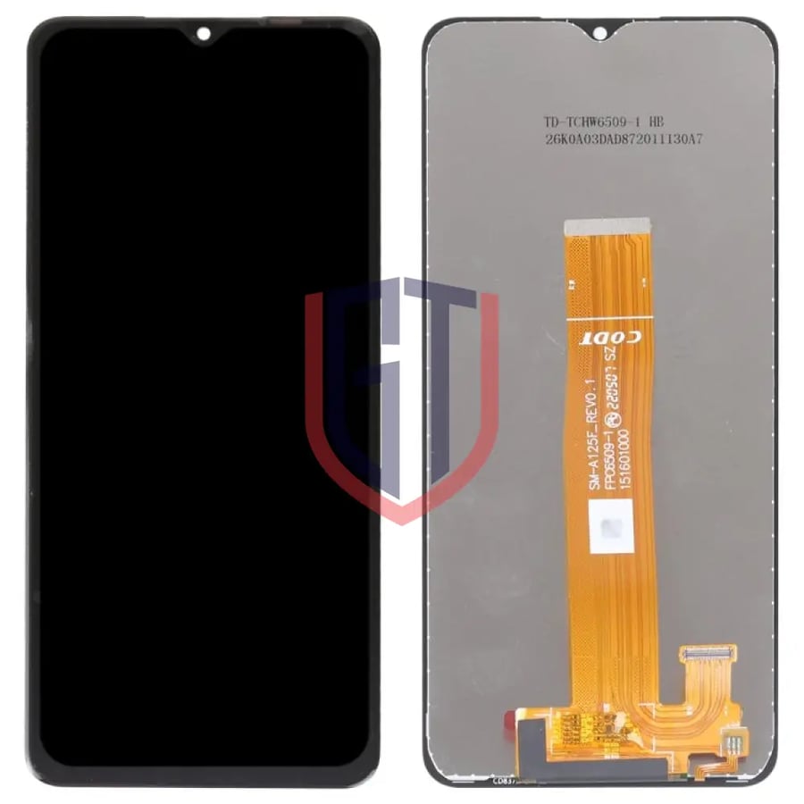 شاشة LCD ومحول رقمي كامل التجميع لهاتف Samsung Galaxy A12/A12 Nacho/A02 SM-A125 SM-A127 SM-A022
