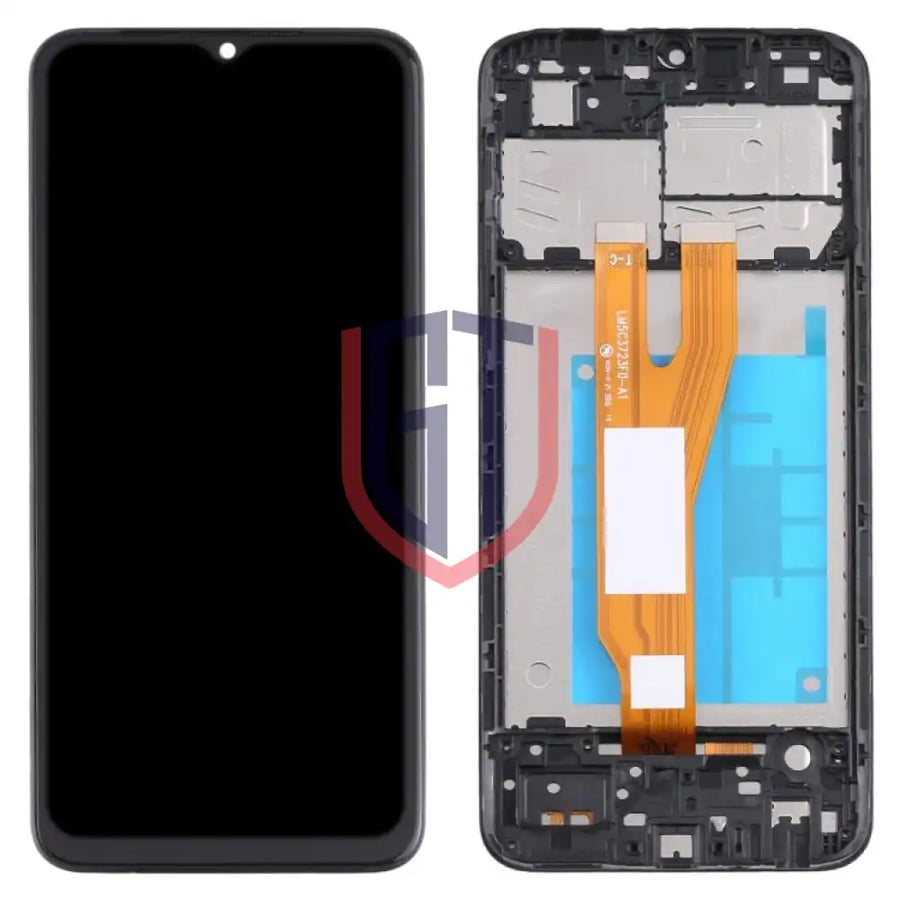 شاشة LCD الأصلية لهاتف Samsung Galaxy A03 Core مع إطار