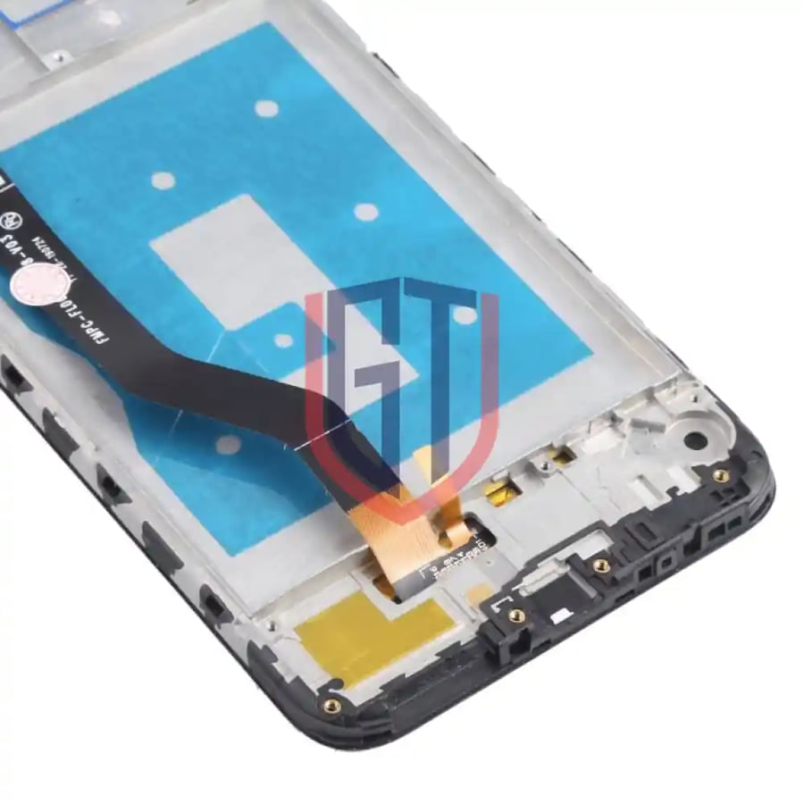 OEM LCD Screen for Huawei Y7 (2019)(High Version) Digitizer Full Assembly with Frame (Black)