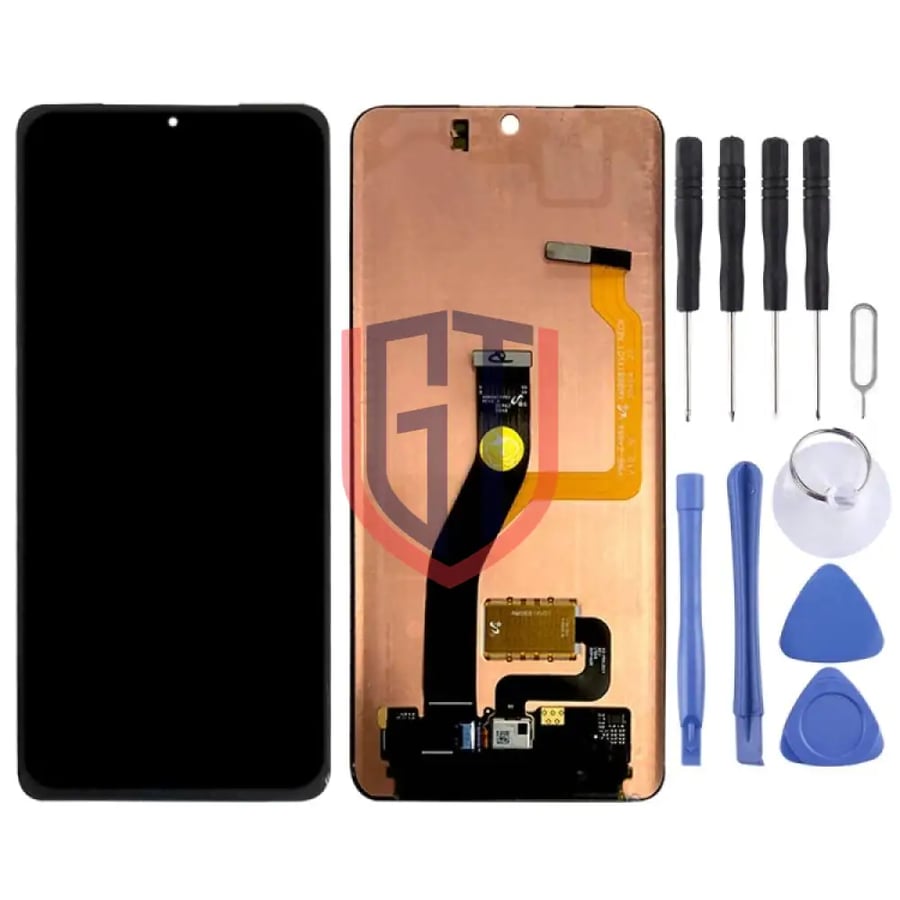 شاشة LCD ومحول رقمي تجميع كامل لهاتف Samsung Galaxy S21 Ultra SM-G998 (إصدار 5G)