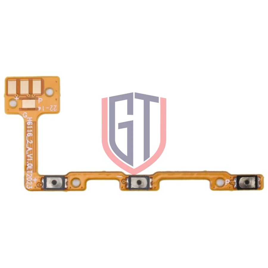 For Infinix Hot 11 Play Power Button   Volume Button Flex Cable