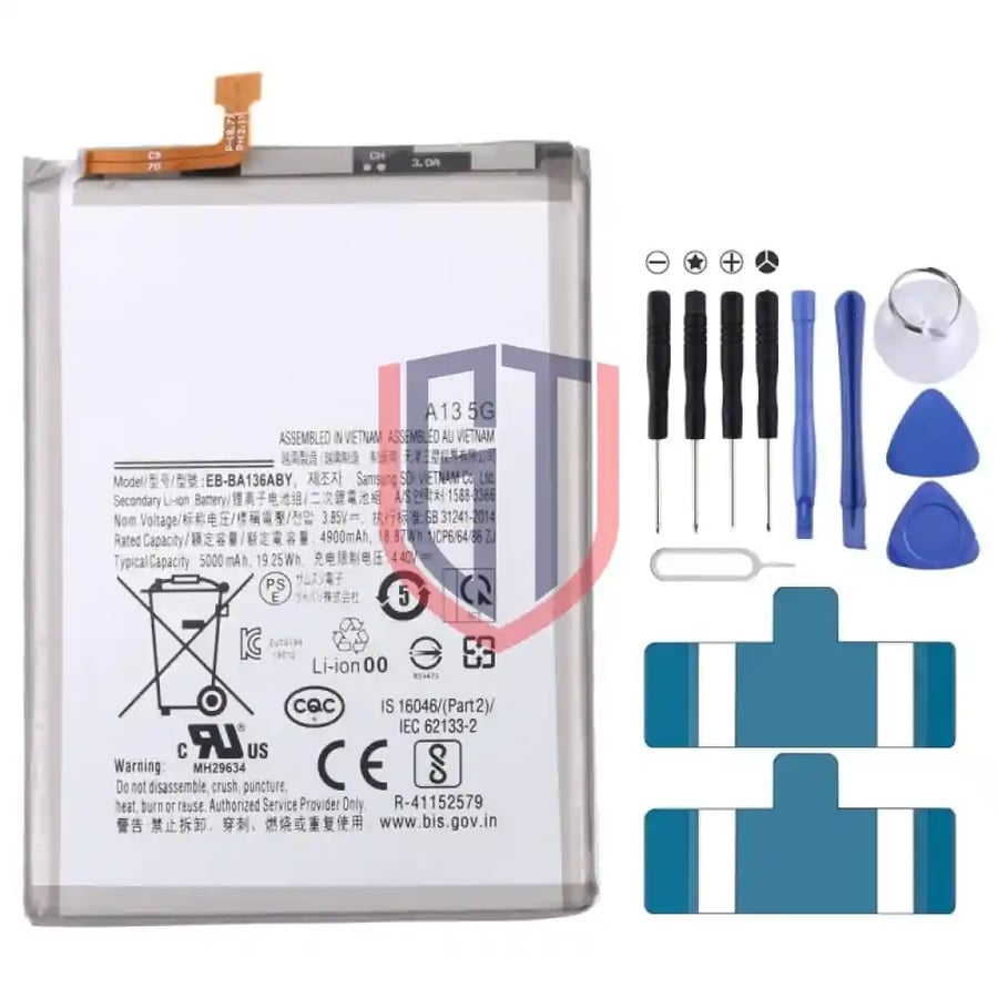 For Samsung Galaxy A13 5G 4900mAh EBBA136ABY Battery Replacement