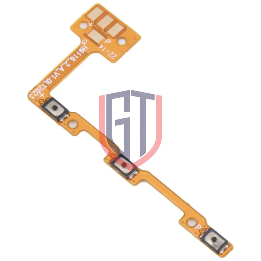For Infinix Hot 11 Play OEM Power Button & Volume Button Flex Cable