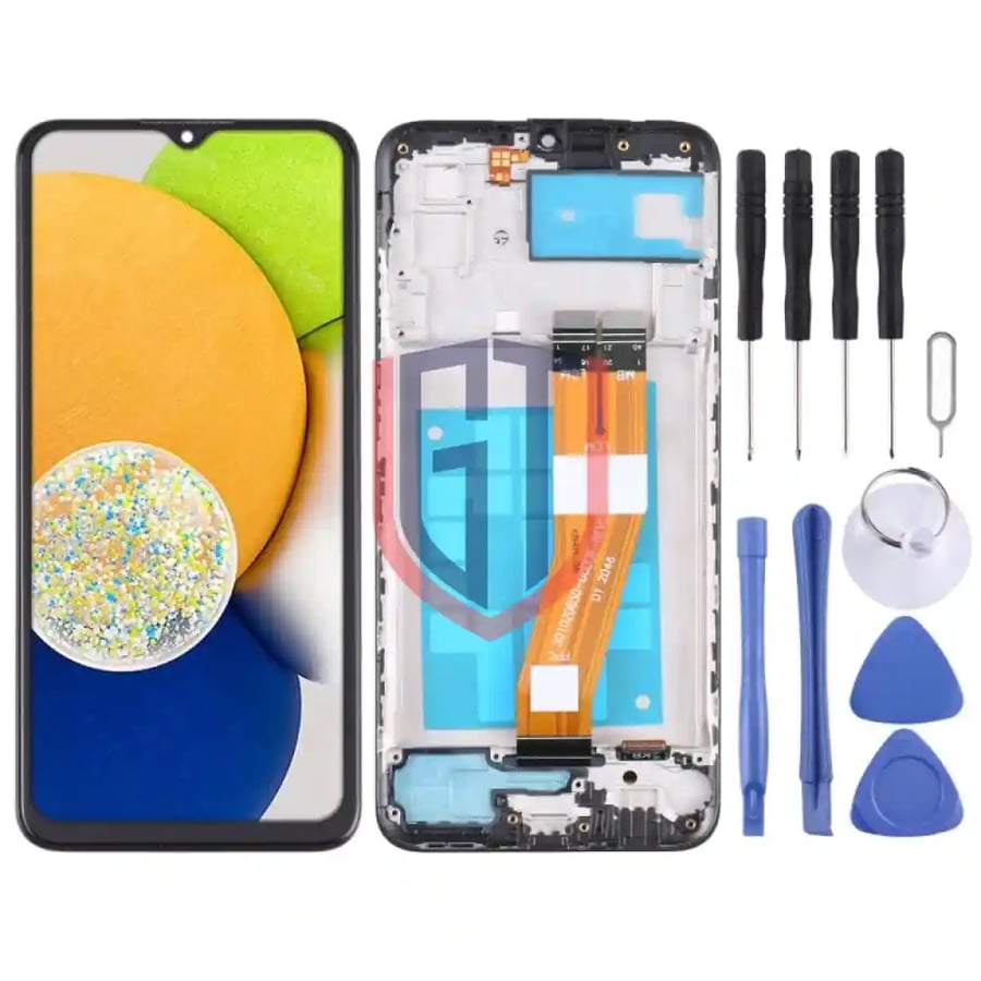 LCD Screen For Samsung Galaxy A03 SMA035F with Frame