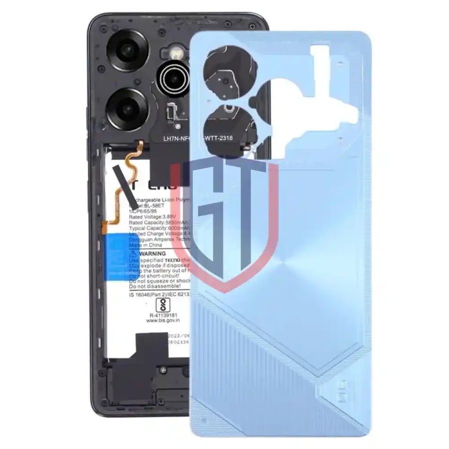 For Tecno Pova 6 Pro Battery Back Cover