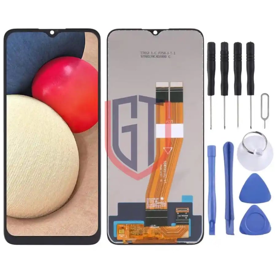 LCD Screen and For Samsung Galaxy A02S SMA025F