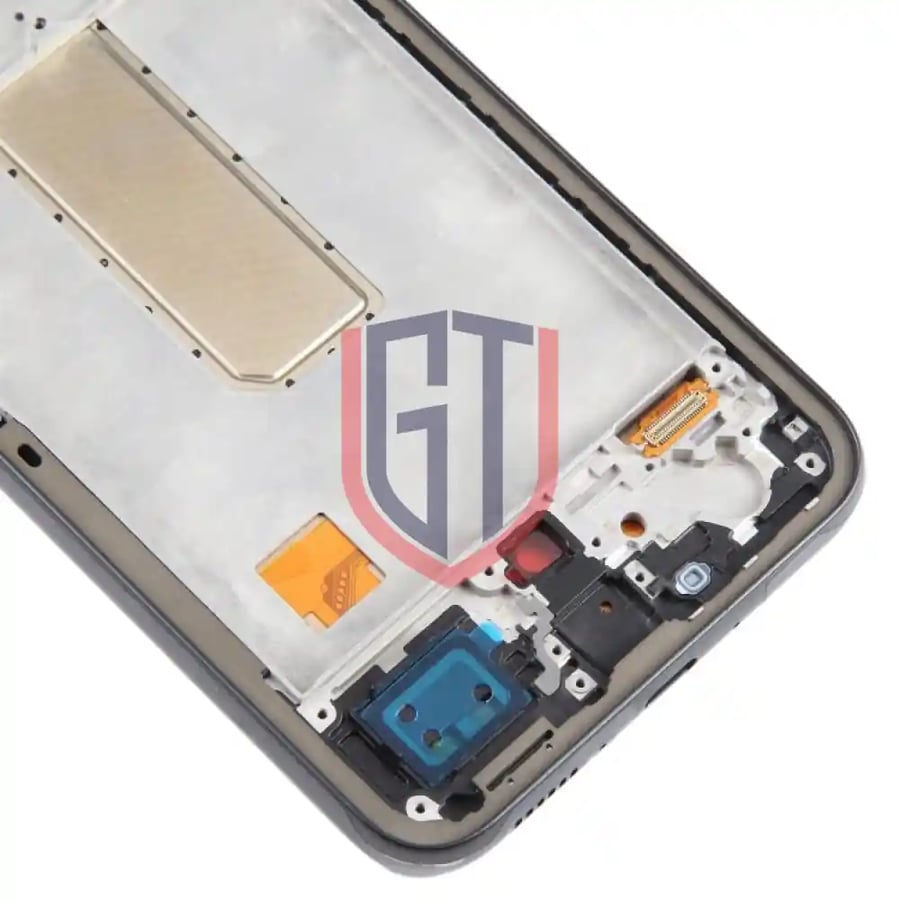 شاشة LCD كاملة التجميع مع إطار لهاتف Samsung Galaxy A34 SM-A346B Incell، محول رقمي، لا يدعم التعرف على بصمة الإصبع (أسود)