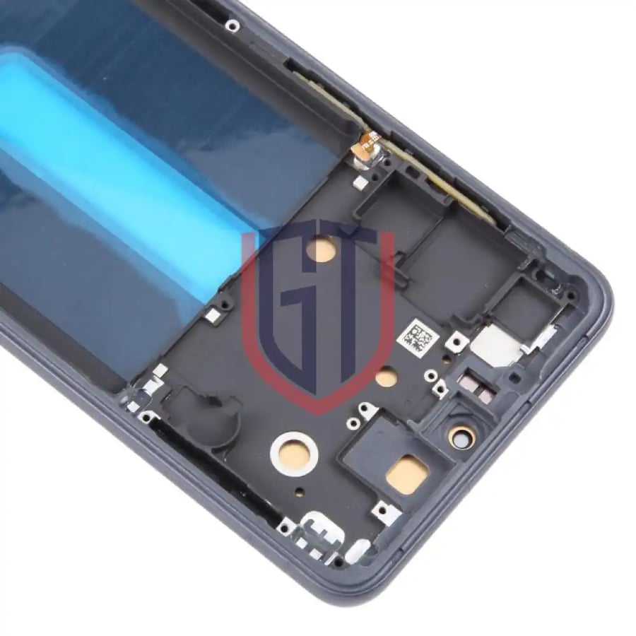 Samsung Galaxy S21 FE 5G SM-G990B شاشة OLED LCD مقاس 6.36 بوصة مع إطار (أسود)