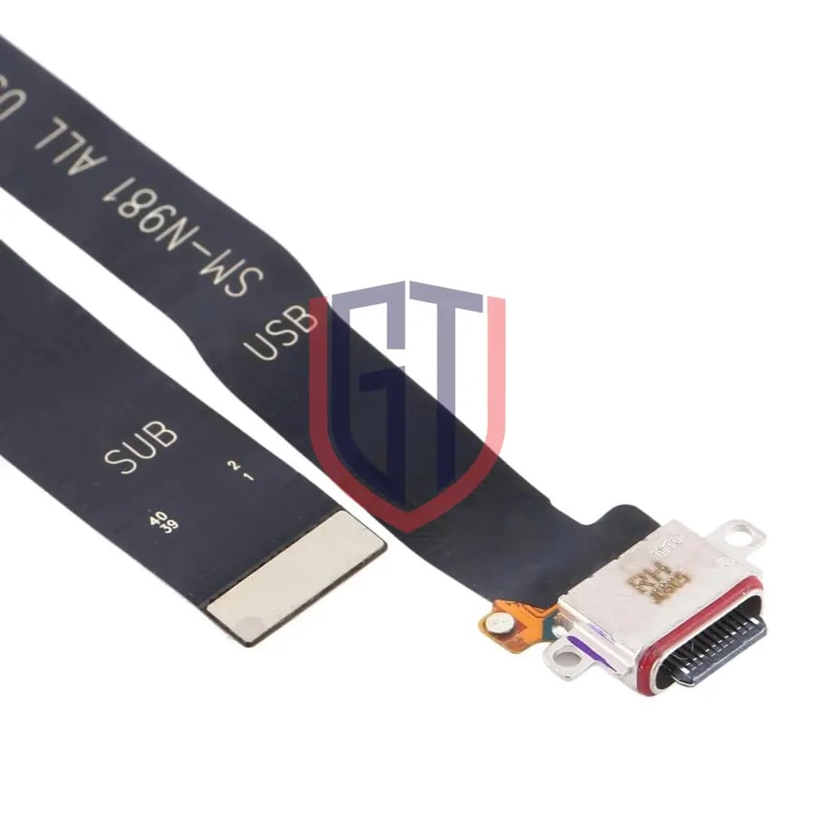 Samsung Galaxy Note20 5G SM-N981 Charging Port Flex Cable - كابل منفذ شحن مرن أصلي لهاتف Samsung Galaxy Note20 5G SM-N981