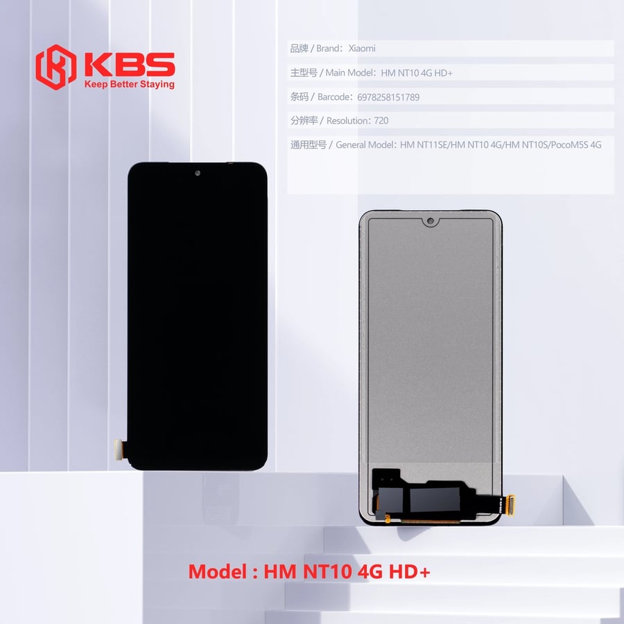 شاشة Redmi Note 10 4G HD Plus KBS