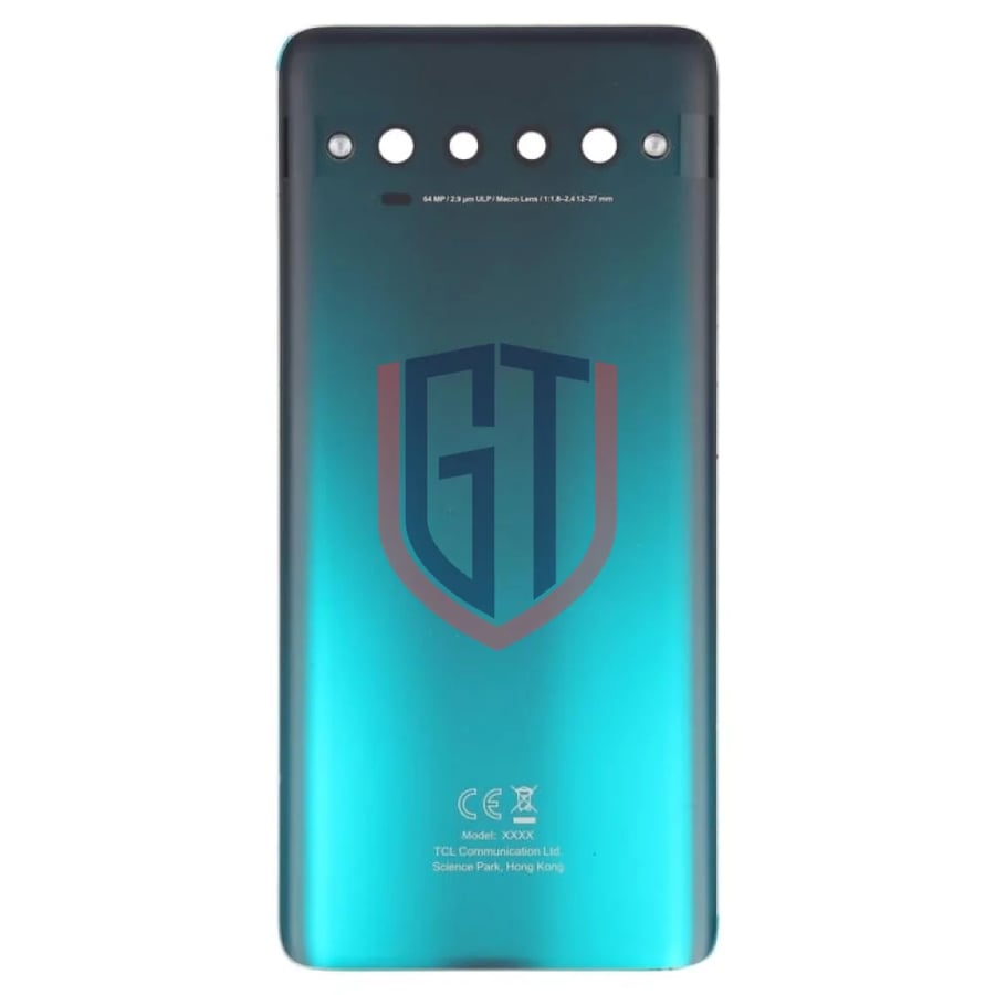 Original Battery Back Cover for TCL 10 Pro T799B T799H(Green)