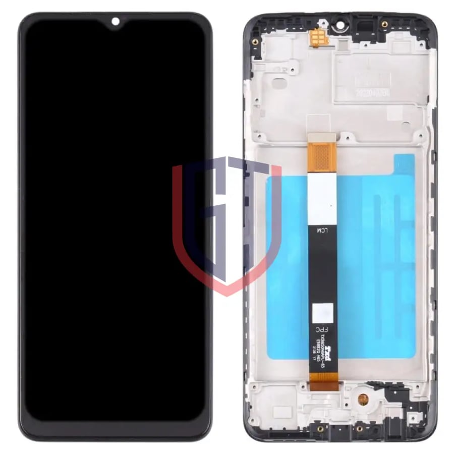 شاشة LCD لهاتف Samsung Galaxy A03s SM-A037U إصدار الولايات المتحدة مع إطار
