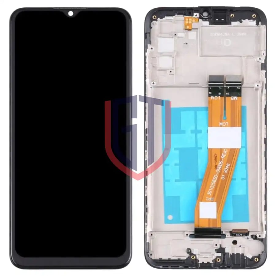 شاشة LCD لهاتف Samsung Galaxy A02s SM-A025F محول رقمي تجميع كامل مع إطار