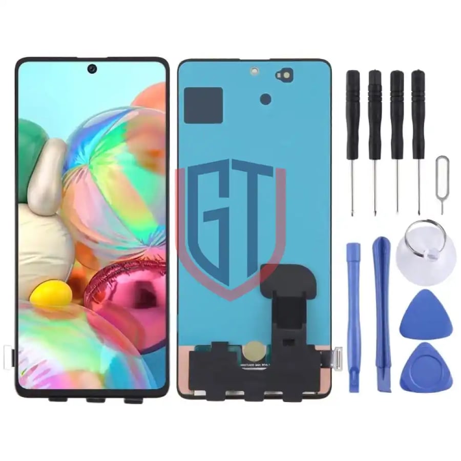 6 67 inch OLED LCD Screen For Samsung Galaxy A71 SMA715