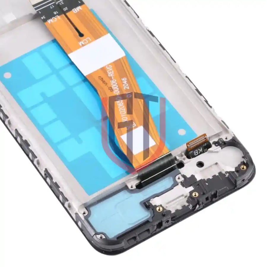 شاشة LCD لهاتف Samsung Galaxy A03 SM-A035F محول رقمي تجميع كامل مع إطار