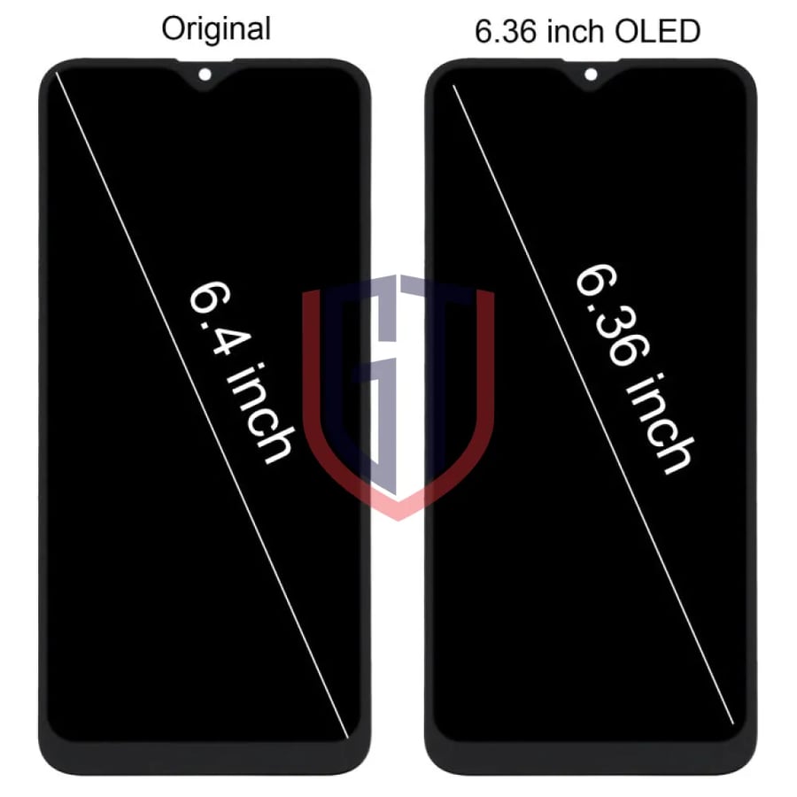 شاشة OLED LCD مقاس 6.36 بوصة لهاتف Samsung Galaxy A20 SM-A205
