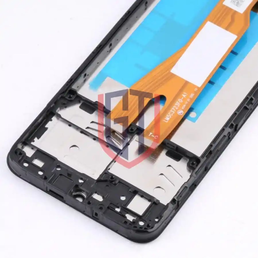 شاشة LCD الأصلية لهاتف Samsung Galaxy A03 Core مع إطار