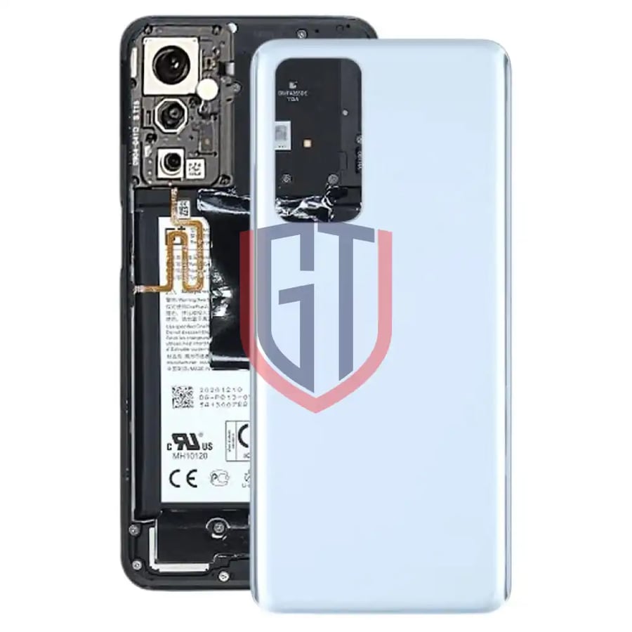 For OnePlus 9RT 5G MT2110 MT2111 Original Glass Battery Back Cover (Blue)
