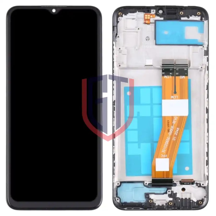 شاشة LCD لهاتف Samsung Galaxy A03 SM-A035F محول رقمي تجميع كامل مع إطار