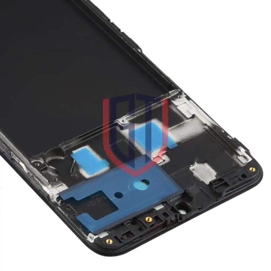 شاشة LCD OLED أصلية لهاتف Galaxy A20 مع إطار