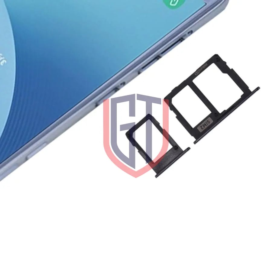 SIM Card Tray + Micro SD Card Tray for Galaxy J3 (2017) Single SIM / J330 & J5 (2017) Single SIM / J530 & J7 (2017) Single SIM / J730 (Black)