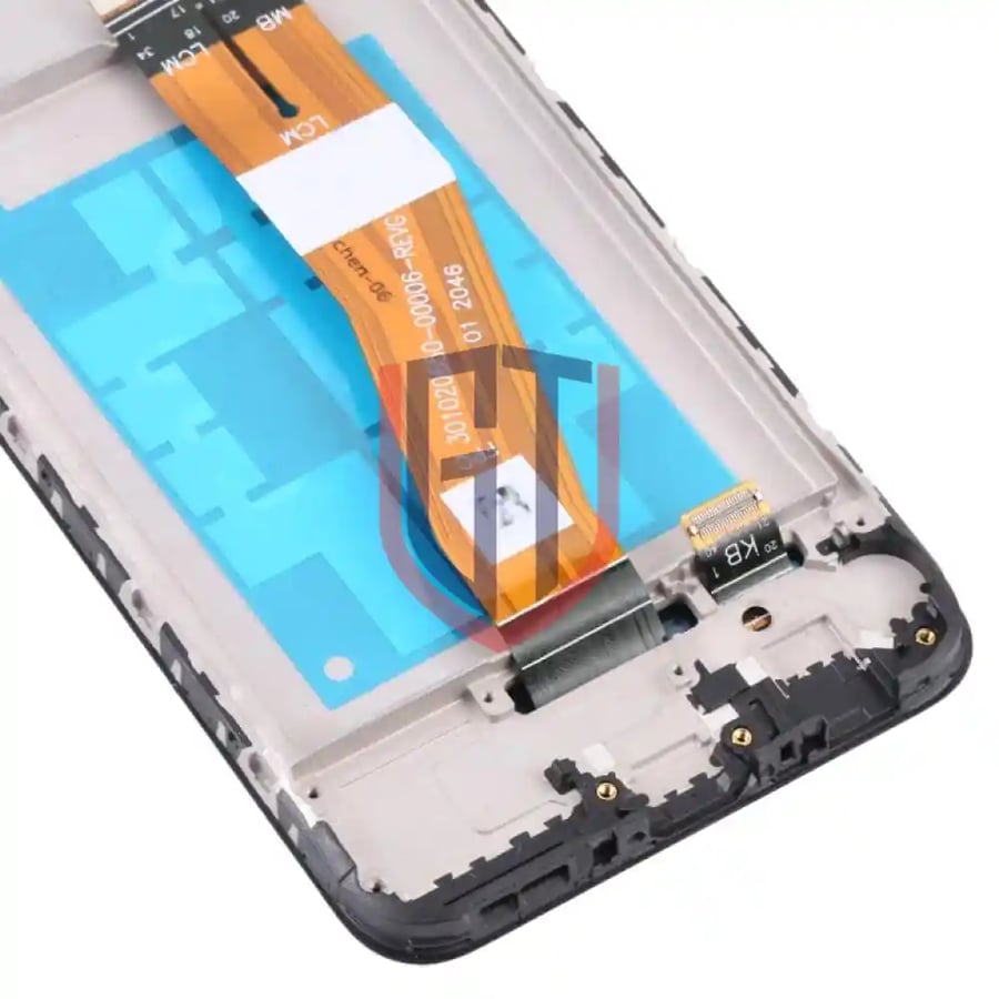 شاشة LCD لهاتف Samsung Galaxy A03 SM-A035G/A035M محول رقمي تجميع كامل مع إطار