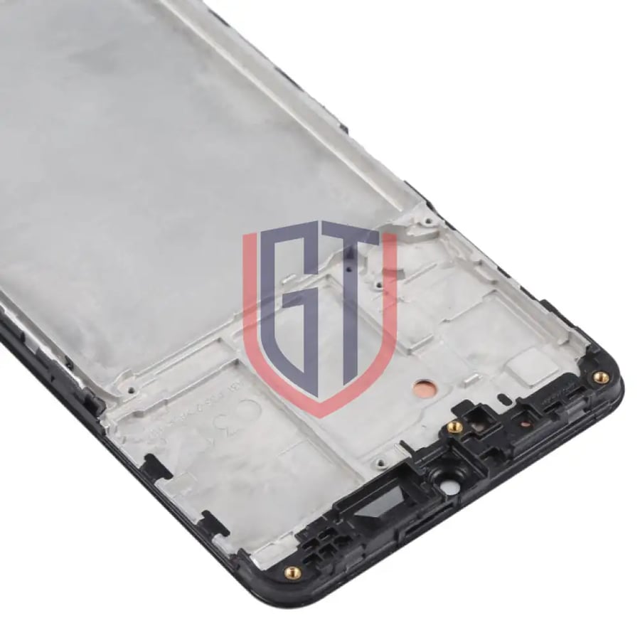 شاشة OLED LCD أصلية بإطار لهاتف سامسونج جالكسي A31 (أسود)