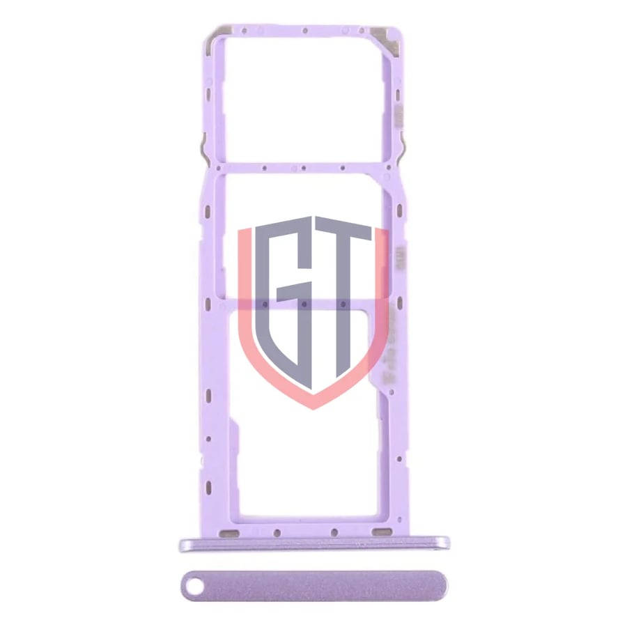 For Nokia G10 Original SIM + SIM + Micro SD Card Tray (Purple)