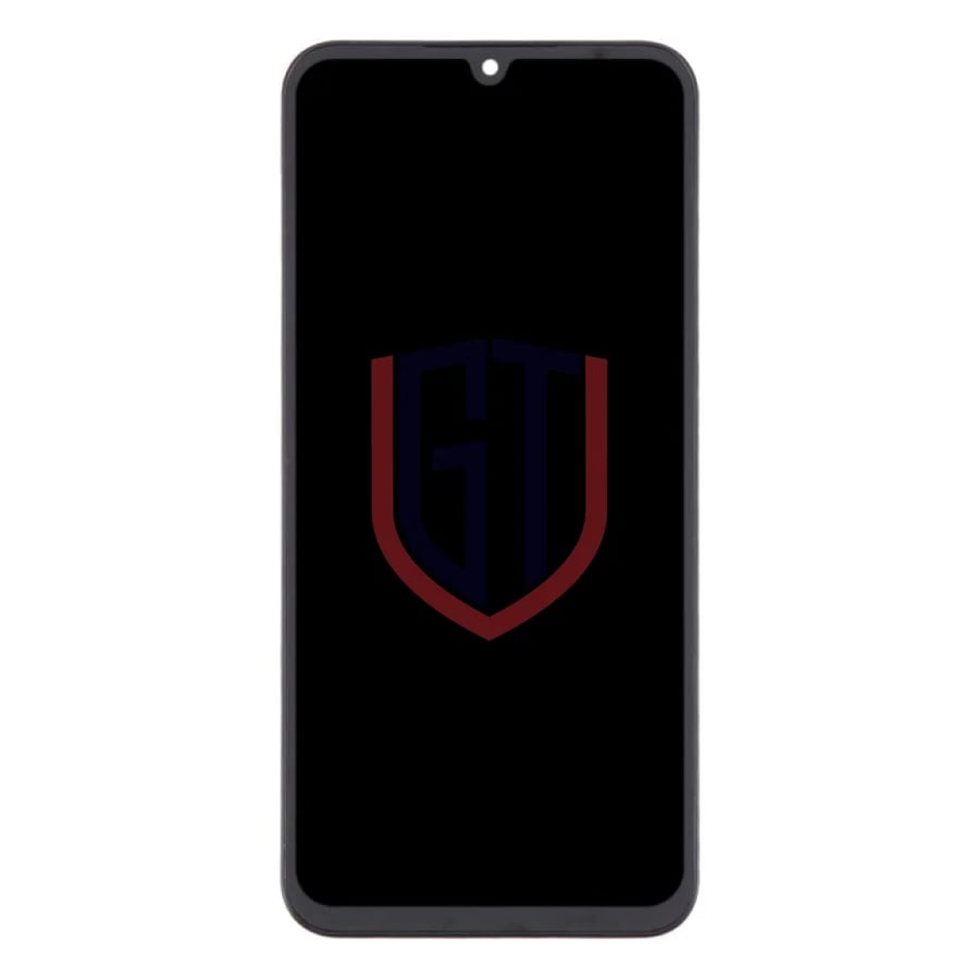 شاشة OLED LCD بديلة لهاتف Samsung Galaxy A25 SM-A256B مع إطار - أسود