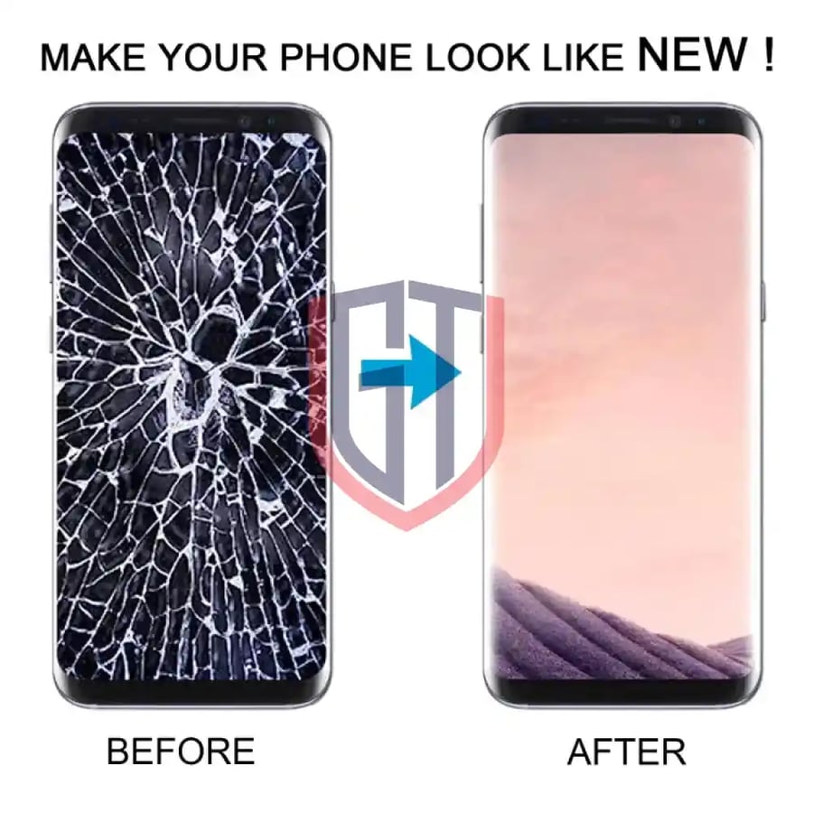 شاشة LCD TFT لهاتف Samsung Galaxy S8 بلس SM-G955 مع إطار (أسود)