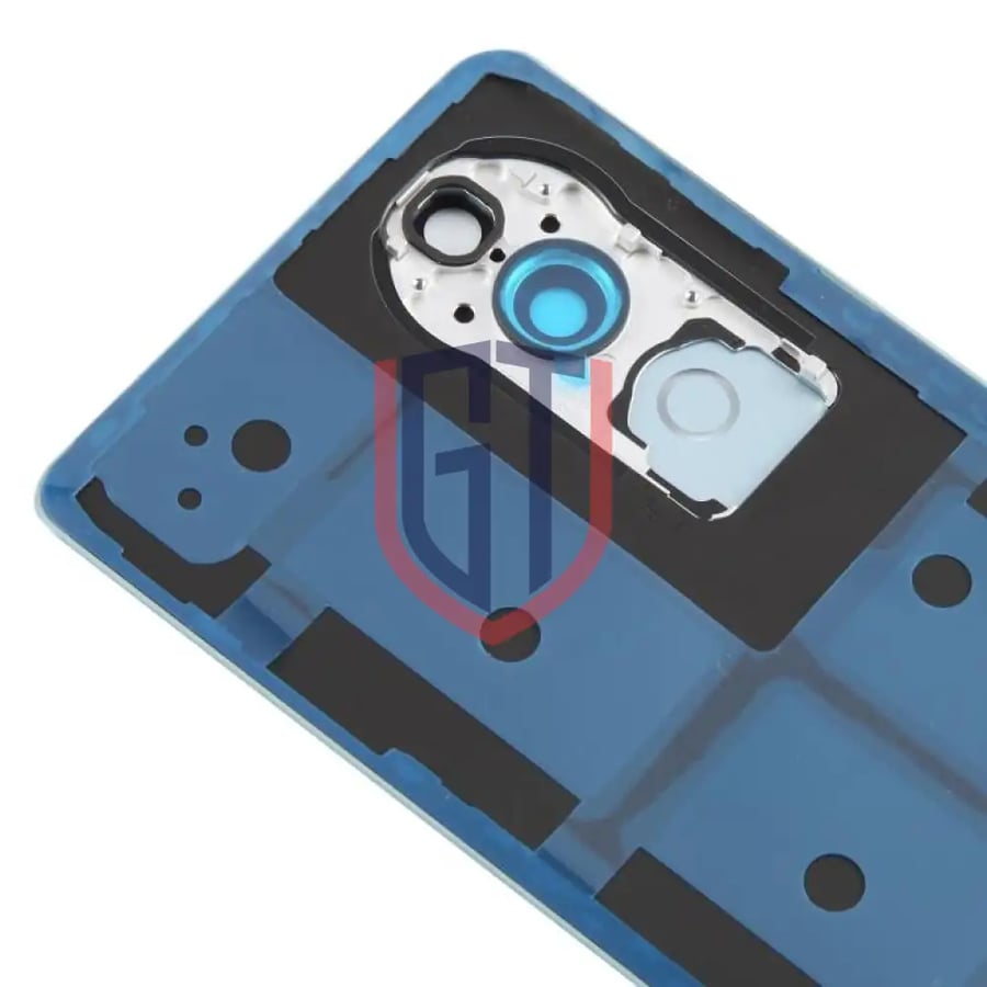 For vivo V40 Battery Back Cover with Camera Lens Cover(Blue)