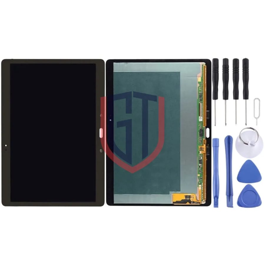 شاشة LCD OLED الأصلية لجهاز Galaxy Tab S 10.5 / T805 مع مجموعة كاملة من محول الأرقام (بني)