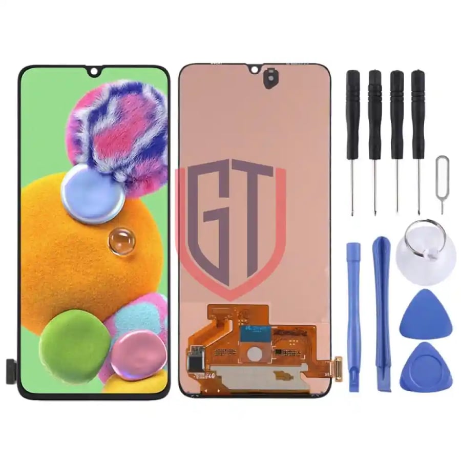 Super AMOLED LCD Screen for Samsung Galaxy A90 5G SMA908B Black