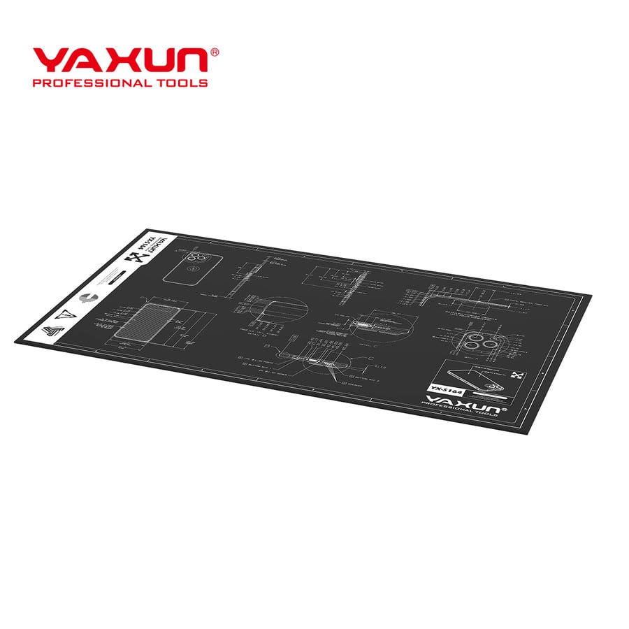 أداة صيانة YAXUN YX-S164 لوحة عمل سيليكون
