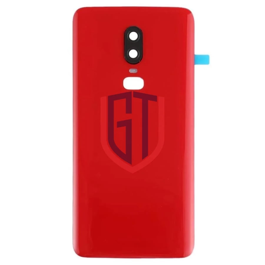For OnePlus 6 Smooth Surface Battery Back Cover (White)