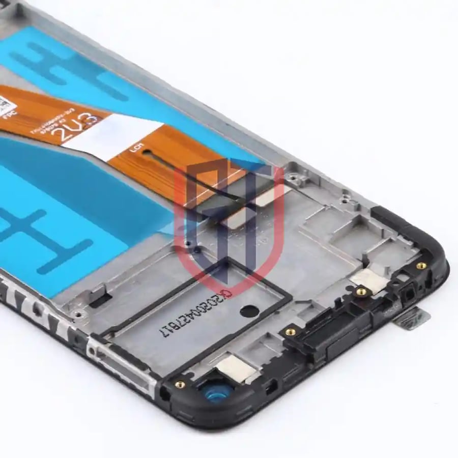 شاشة LCD لهاتف Samsung Galaxy A11 مجموعة رقمية كاملة مع إطار (أسود)