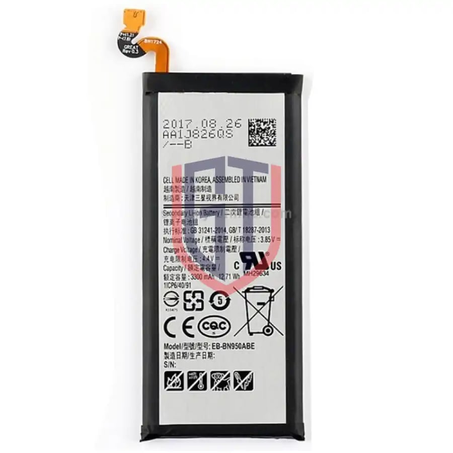 3300mAh LiPolymer Battery EBBN950ABE for Samsung GALAXY NOTE 8  N9500  N950A  N950F  N950T  N950V