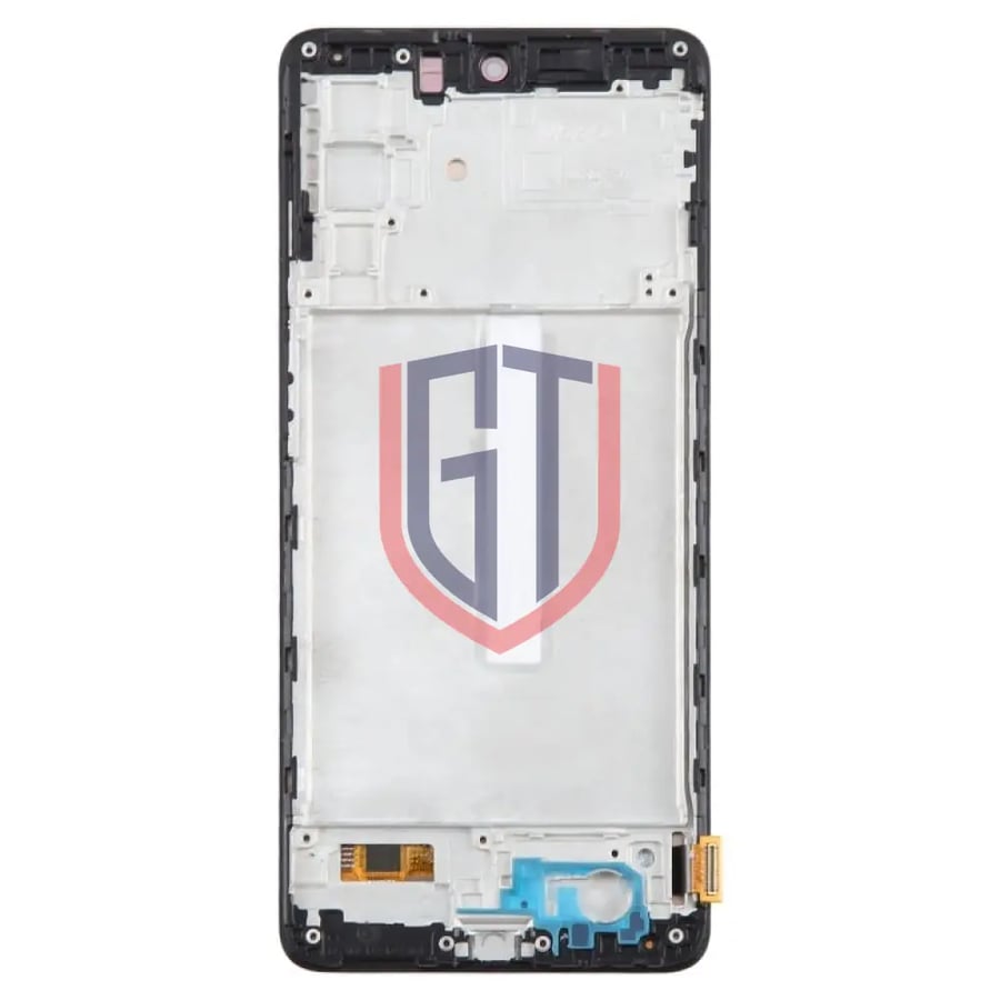 شاشة OLED LCD مقاس 6.43 بوصة لهاتف Samsung Galaxy M52 5G SM-M526B مجموعة رقمية كاملة مع إطار