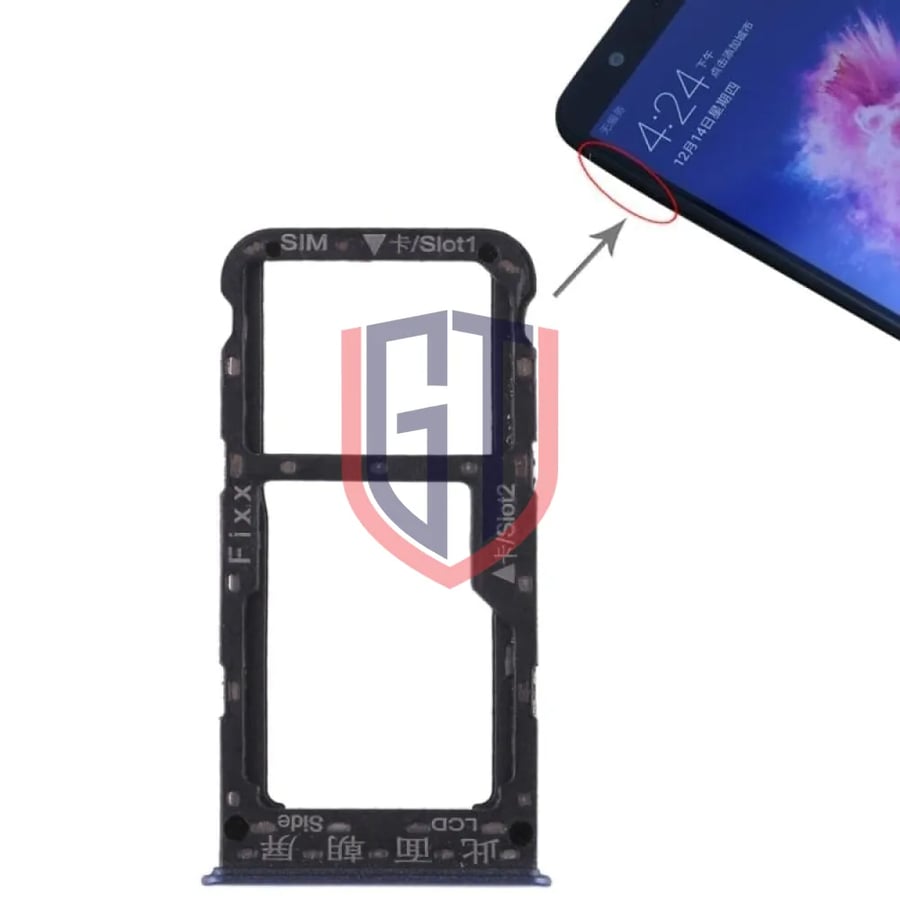 SIM Card Tray Micro SD Card for Huawei P smart Enjoy 7S