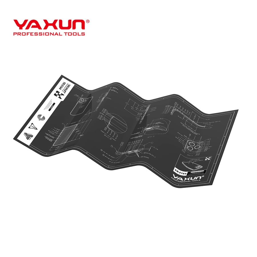 أداة صيانة YAXUN YX-S164 لوحة عمل سيليكون